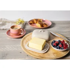 Villeroy & Boch Butterdosen|Muttertag|Butterdose 15x12 cm Perlemor Home Sand
