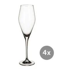 Villeroy & Boch Champagnergläser|Aperitif|Champagnerkelch 4er-Set La Divina klar