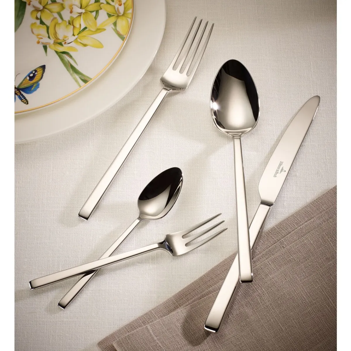 Villeroy & Boch Dessert- Und Vorspeiselöffel|Dessertlöffel 19 cm La Classica Edelstahl