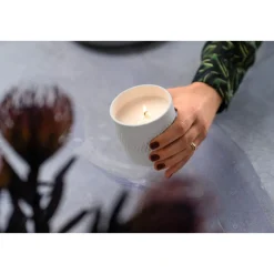 Villeroy & Boch Weihnachtskerzen|Duftkerze Carré Mystery 9 cm Manufacture Collier blanc