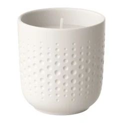 Villeroy & Boch Weihnachtskerzen|Duftkerze Perle Sparkle 9 cm Manufacture Collier blanc