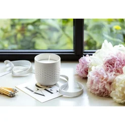 Villeroy & Boch Weihnachtskerzen|Duftkerze Perle Sparkle 9 cm Manufacture Collier blanc