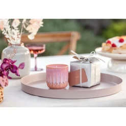 Villeroy & Boch Weihnachtskerzen|Duftkerze Sunkissed 9 cm Perlemor Home Coral