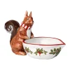 Villeroy & Boch Weihnachten|Weihnachtsgeschirr|Eichhörnchen mit Schale 25 cm Toy’s Fantasy