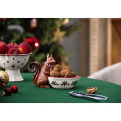 Villeroy & Boch Weihnachten|Weihnachtsgeschirr|Eichhörnchen mit Schale 25 cm Toy’s Fantasy