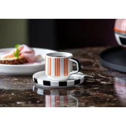 Villeroy & Boch 20 Jahre Tischwelt|Espresso-Untertasse 12 cm Memphis Collection