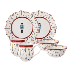 Villeroy & Boch Weihnachten|Frühstücksset Nussknacker 6-tlg. Toy’s Delight