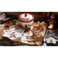 Villeroy & Boch Weihnachtsbäckerei|Weihnachtsbäckerei|Gebäckdose gross Winter Bakery Delight