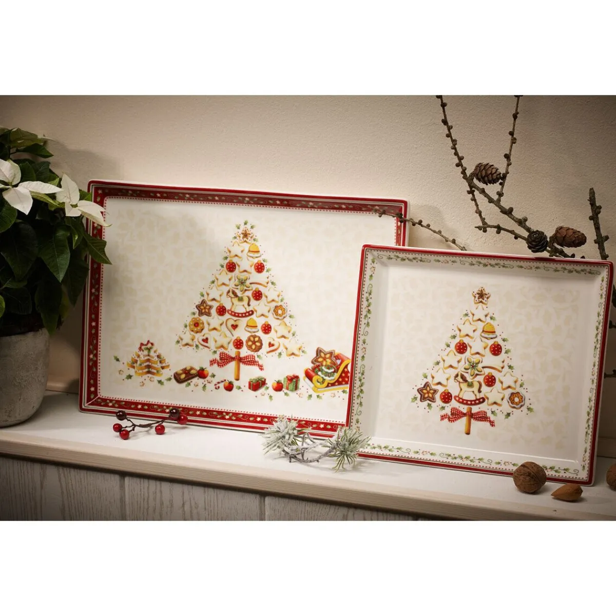 Gebäckplatte 27x22,5 cm rechteckig Winter Bakery Delight Neue Form 2016<Villeroy & Boch Online