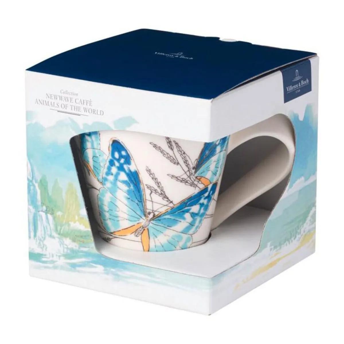 Villeroy & Boch Kaffeetassen|Becher|Henkelbecher 0,24 l NewWave Caffè Morpho cypris