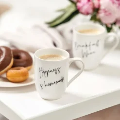 Villeroy & Boch Becher|Henkelbecher 0,29 l Statement Happiness is homemade