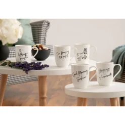 Villeroy & Boch Becher|Henkelbecher 0,29 l Statement Happiness is homemade