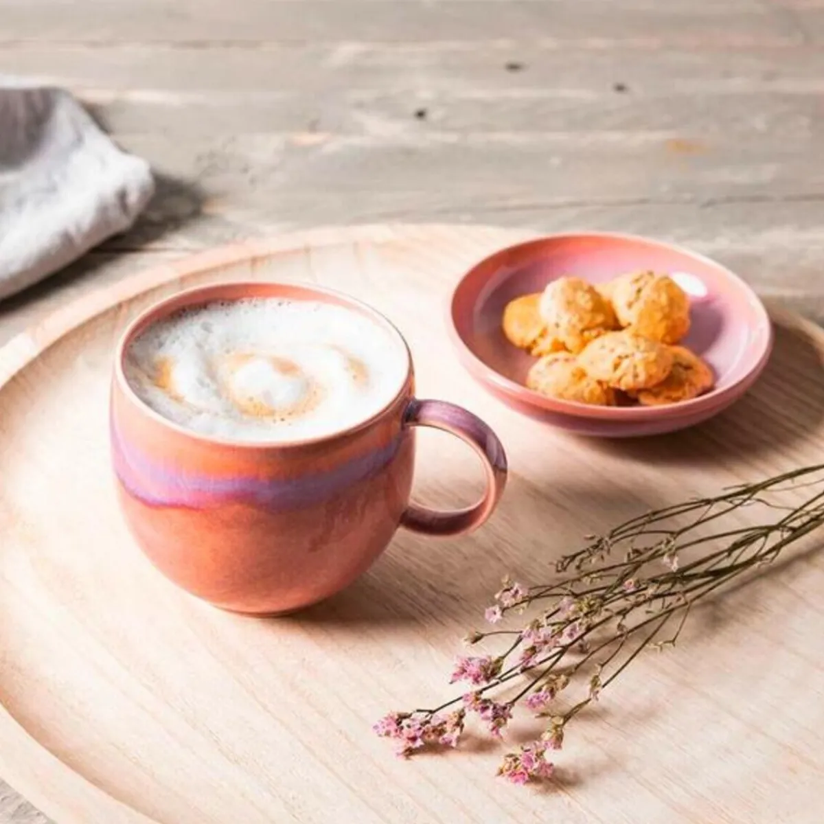 Villeroy & Boch Sommertafel|Henkelbecher 0,29 l Perlemor Coral