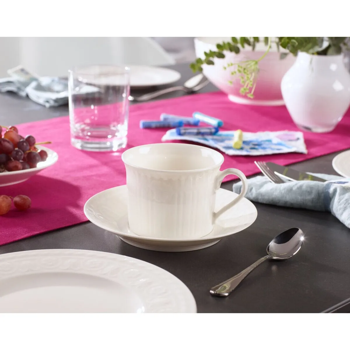 Villeroy & Boch Kaffee- Und Teelöffel|Kaffee- Und Teelöffel|Kaffeelöffel 14 cm Kreuzband Septfontaines Edelstahl