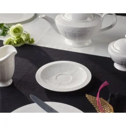 Kaffee-/Teeuntertasse 16cm White Pearl<Villeroy & Boch Hot