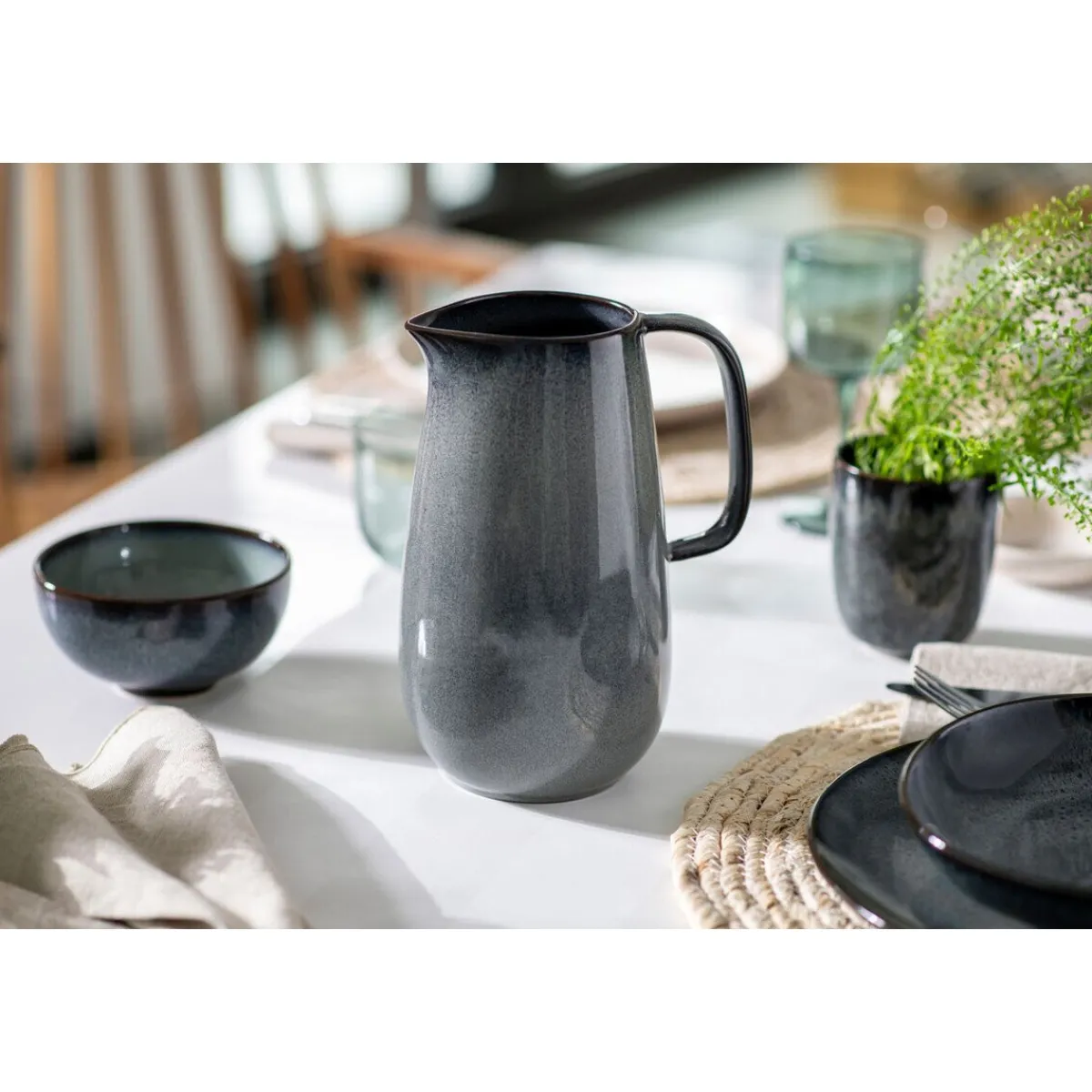 Krug 1,6 l Lave gris<Villeroy & Boch New