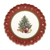 Villeroy & Boch Weihnachten|Kochwelt Entdecken|Kuchenplatte rund 33cm Toy's Delight