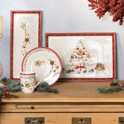 Kuchenplatte 39x17 cm rechteckig Winter Bakery Delight Neue Form 2016<Villeroy & Boch Outlet