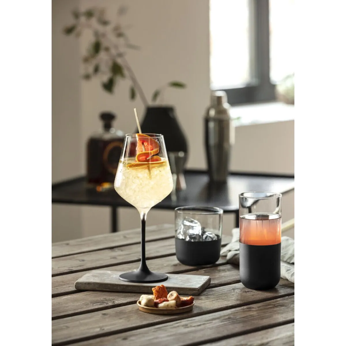 Villeroy & Boch Longdrinkgläser|Halloween|Longdrinkbecher 4er-Set Manufacture Rock