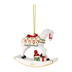 Villeroy & Boch Weihnachtsdekoration|Ornament Schaukelpferd 2025 9 cm Christmas Classics