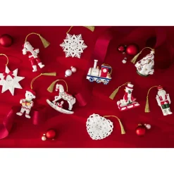 Villeroy & Boch Weihnachtsdekoration|Ornament Schaukelpferd 2025 9 cm Christmas Classics