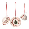 Villeroy & Boch Weihnachten|Weihnachtsgeschirr|Ornamente Geschirrset 3tlg. Toy's Delight Decoration