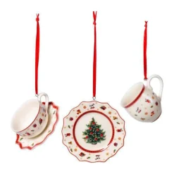 Villeroy & Boch Weihnachten|Weihnachtsgeschirr|Ornamente Geschirrset 3tlg. Toy's Delight Decoration
