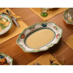 Villeroy & Boch Servierplatten|Platte oval 37cm French Garden Fleurence