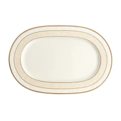 Platte oval 35 cm Ivoire<Villeroy & Boch Clearance