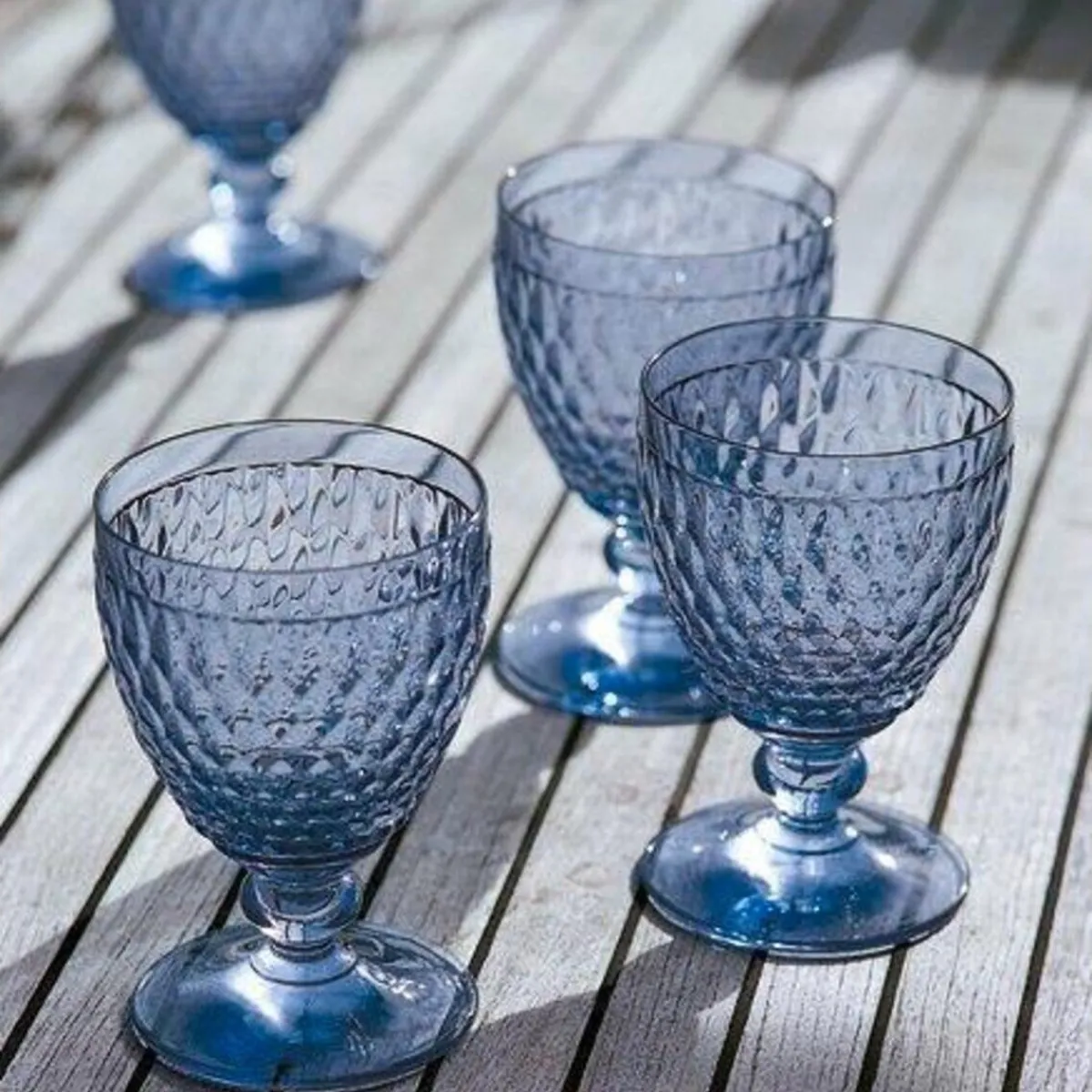 Rotweinglas 0,2 l Boston Coloured Blue<Villeroy & Boch New