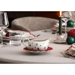 Villeroy & Boch Weihnachtsgeschirr|Sauciere mit Unterteil 0,5 l Toy’s Delight