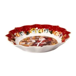 Villeroy & Boch Weihnachten|Weihnachtsgeschirr|Schale 25 cm Toy’s Fantasy Santa liest Wunschzettel