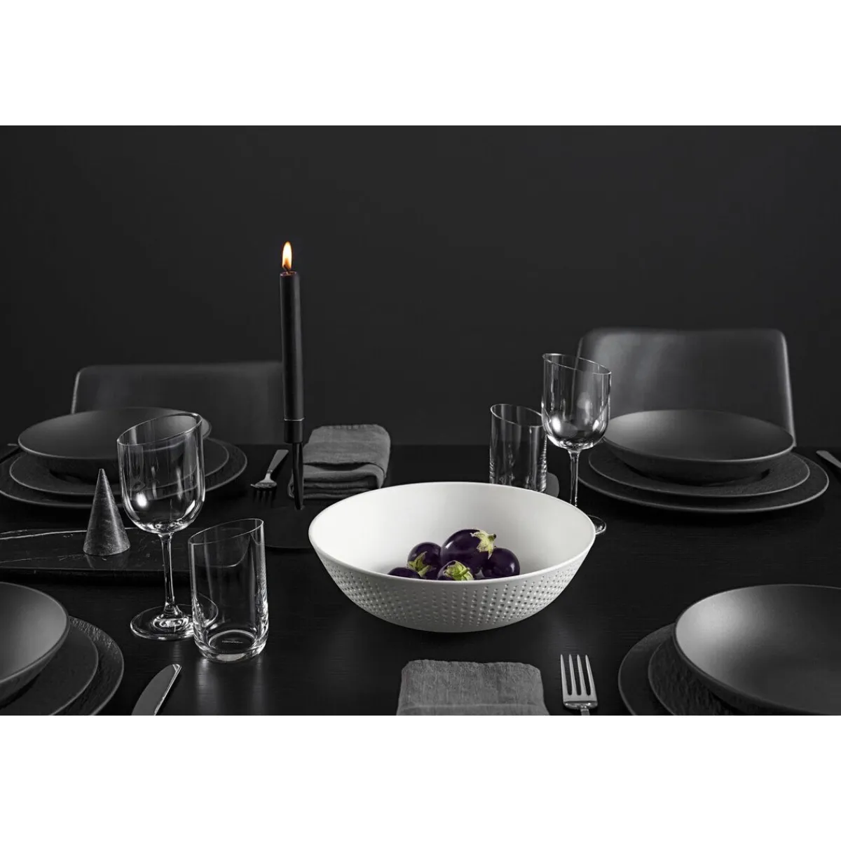 Villeroy & Boch Schalen|Schale 27 cm Manufacture Collier weiß