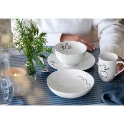 Villeroy & Boch Schalen|Schale flach 19 cm Statement Lines XMAS