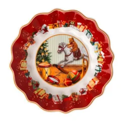 Villeroy & Boch Weihnachten|Tischdeko Weihnachten|Schale rund 15x15x7,5cm Toy's Fantasy