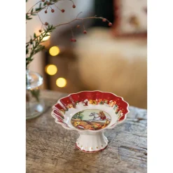 Villeroy & Boch Weihnachten|Tischdeko Weihnachten|Schale rund 15x15x7,5cm Toy's Fantasy