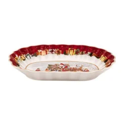 Villeroy & Boch Weihnachten|Weihnachtsgeschirr|Schale 29x19 cm Toy’s Fantasy Santa und Kinder