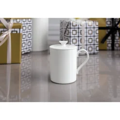 Signature Becher mit Deckel 0,26 l MetroChic blanc Gifts<Villeroy & Boch Hot
