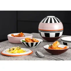 Villeroy & Boch 20 Jahre Tischwelt|Signature La petite Boule 5-tlg. Iconic Memphis Bunt
