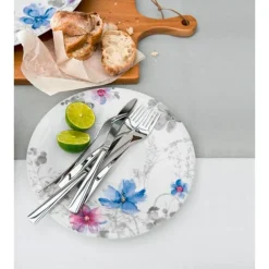 Villeroy & Boch Speiseteller|Sommertafel|Speiseteller 27cm Mariefleur Gris Basic