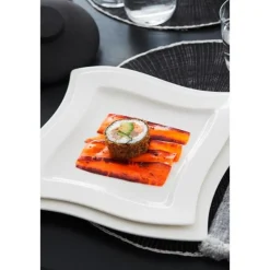 Villeroy & Boch Spargel Zubehör|Speiseteller 27x27 cm NewWave