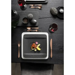 Villeroy & Boch Speiseteller|Speiseteller 28x28 cm Manufacture Rock