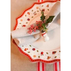 Villeroy & Boch Weihnachten|Weihnachtsgeschirr|Speiseteller weiss Toy's Delight