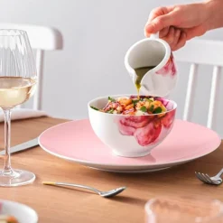 Villeroy & Boch Speiseteller|Speiseteller Coupe 29 cm rosa Rose Garden