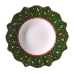 Villeroy & Boch Suppenteller|Weihnachten|Suppenteller grün 26 cm Toys Delight