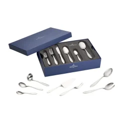 Villeroy & Boch Besteck Set 12 Personen|Tafelbesteck 68tlg. Arthur gebürstet
