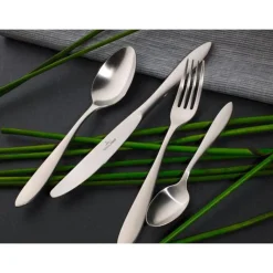 Villeroy & Boch Besteck Set 6 Personen|Tafelbesteck 30tlg. Arthur gebürstet