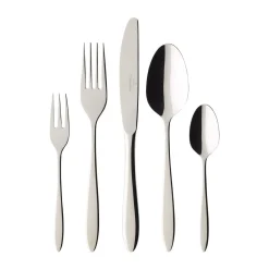 Villeroy & Boch Besteck Set 6 Personen|Tafelbesteck-Set 30-tlg. Annalena edelstahl
