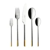 Tafelbesteck-Set 30-tlg. Ella teilvergoldet<Villeroy & Boch Online