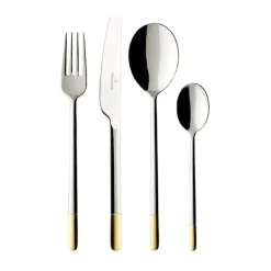 Tafelbesteck 113tlg.Lunch Ella teilvergoldet<Villeroy & Boch Sale